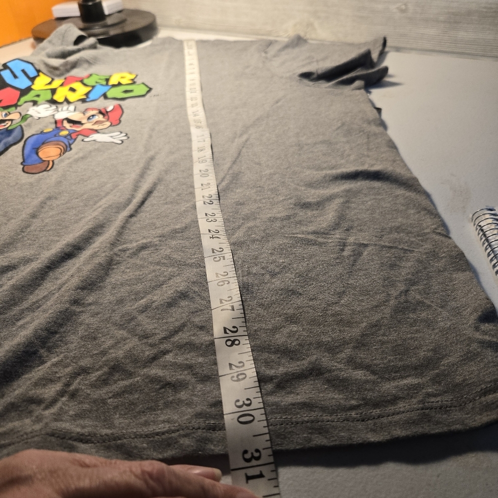 NWT Torrid Mario Kart Relax Fit Cotton Boxy Tee Size 4x Grey - Picture 8 of 8